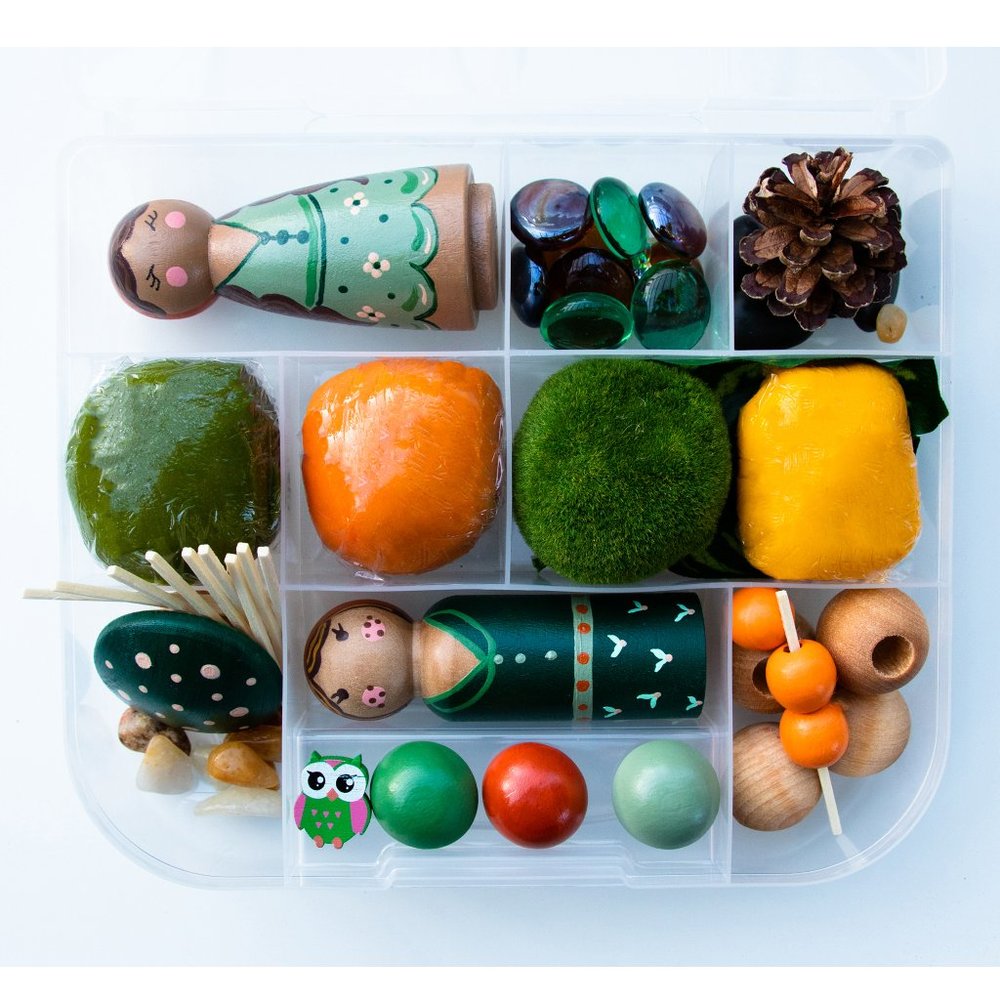 Sensory Kit | Play Dough Kit | Montessori Toys | Wood Toys | Wooden Toys | Toys